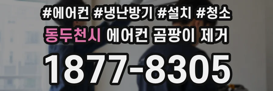 동두천시 에어컨 곰팡이 제거