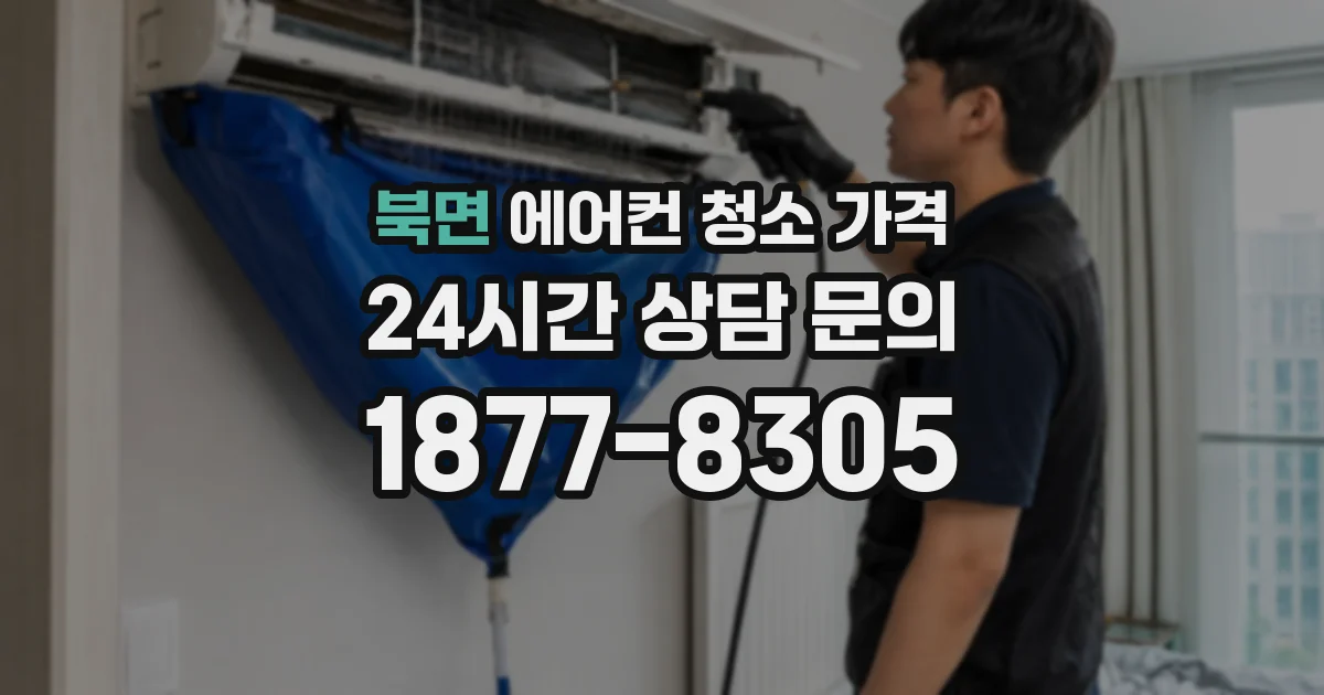 북면 에어컨 청소 가격