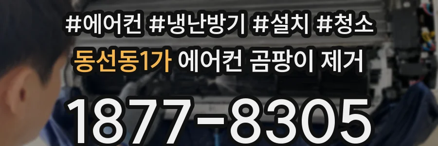 동선동1가 에어컨 곰팡이 제거