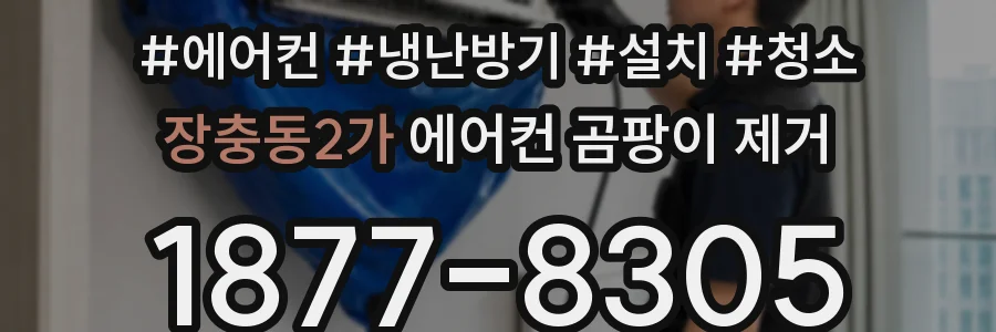 장충동2가 에어컨 곰팡이 제거