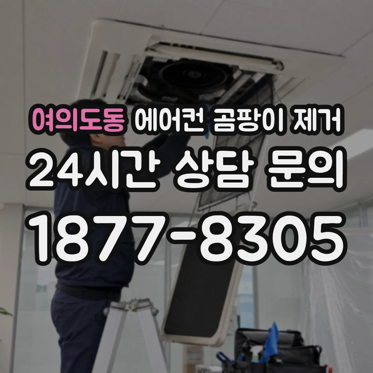 여의도동 에어컨 곰팡이 제거