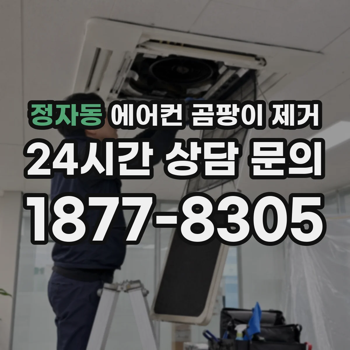 정자동 에어컨 곰팡이 제거