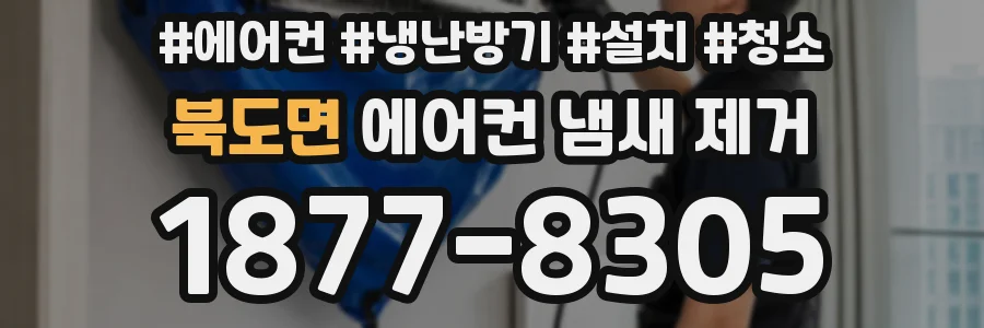 북도면 에어컨 냄새 제거