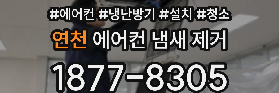 연천 에어컨 냄새 제거