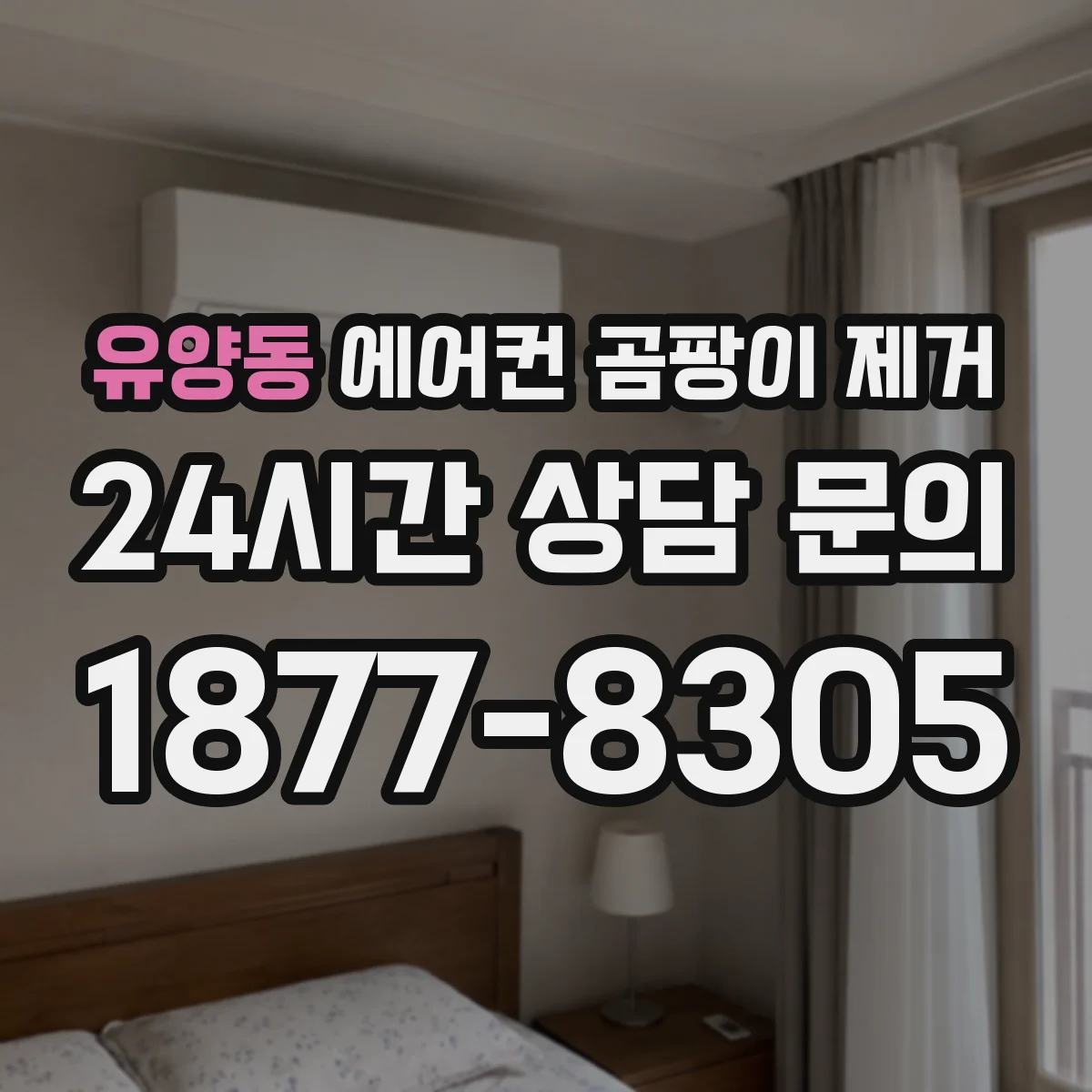 유양동 에어컨 곰팡이 제거