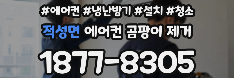 적성면 에어컨 곰팡이 제거