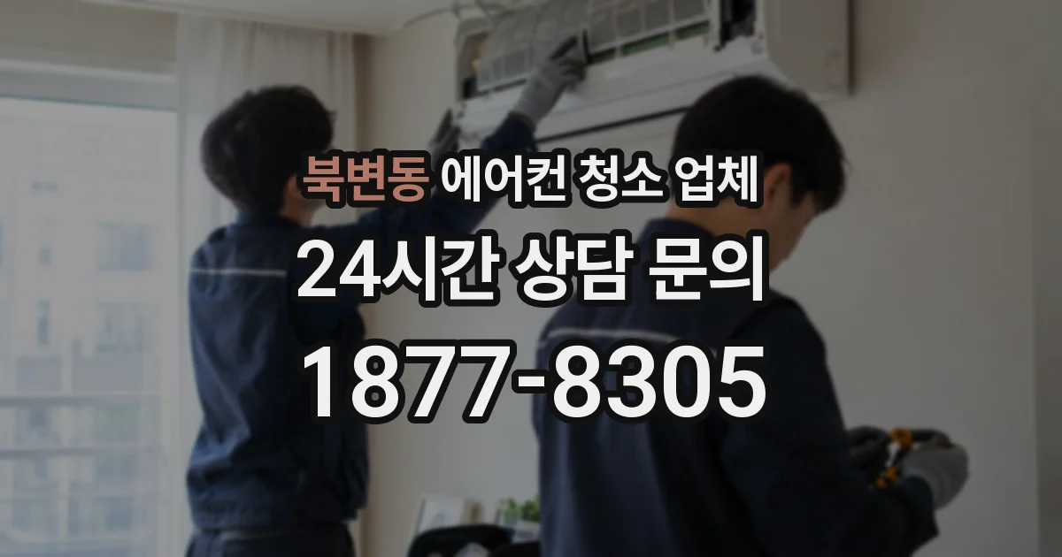 북변동 에어컨 청소 업체