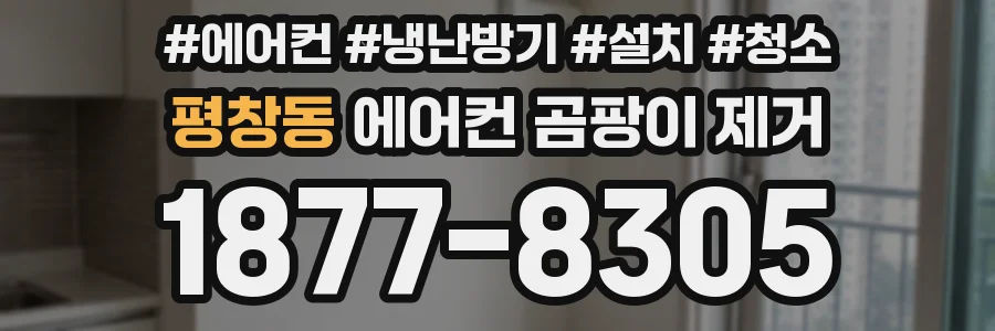평창동 에어컨 곰팡이 제거