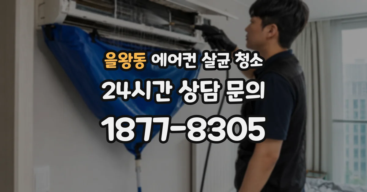 을왕동 에어컨 살균 청소