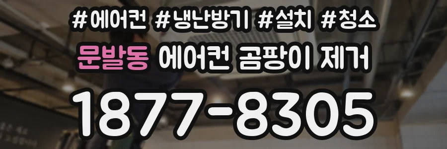 문발동 에어컨 곰팡이 제거