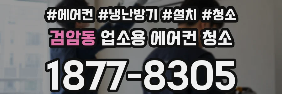 검암동 업소용 에어컨 청소