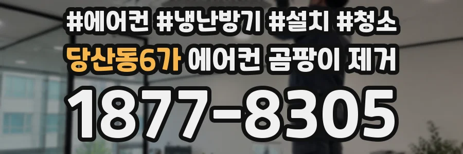 당산동6가 에어컨 곰팡이 제거