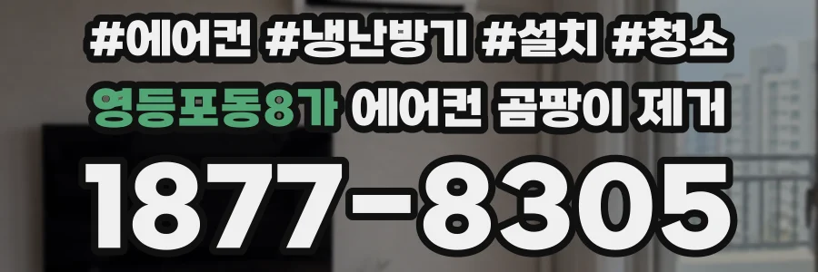 영등포동8가 에어컨 곰팡이 제거