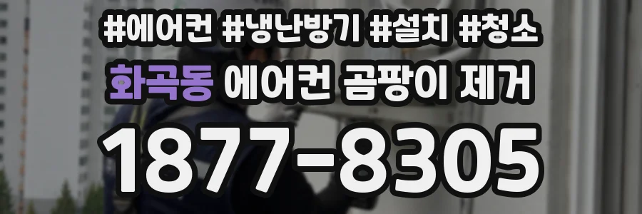 화곡동 에어컨 곰팡이 제거