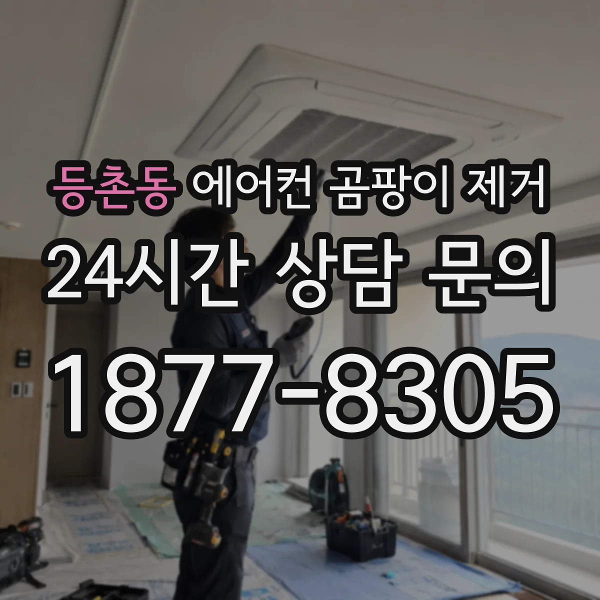 등촌동 에어컨 곰팡이 제거