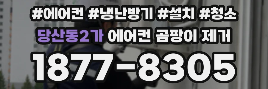 당산동2가 에어컨 곰팡이 제거