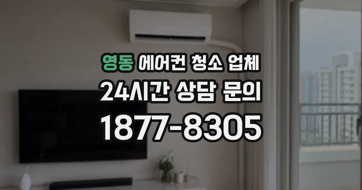 영동 에어컨 청소 업체