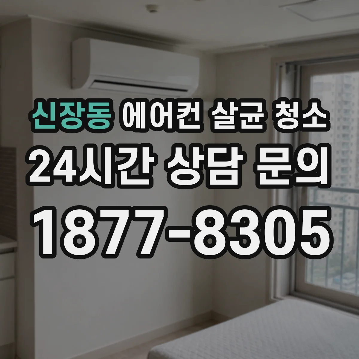 신장동 에어컨 살균 청소