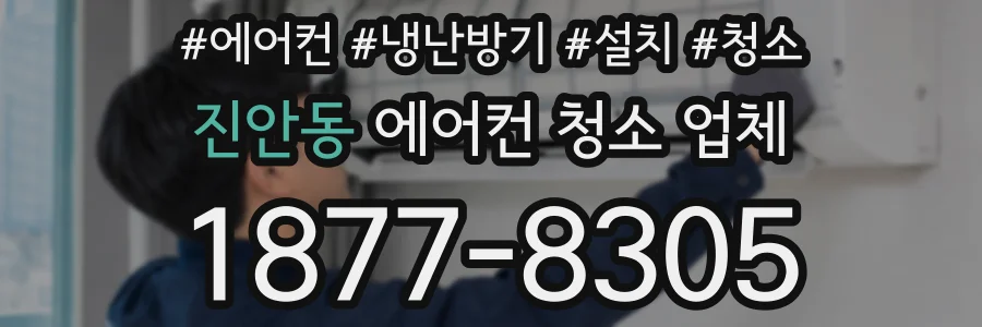 진안동 에어컨 청소 업체