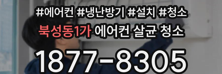 북성동1가 에어컨 살균 청소