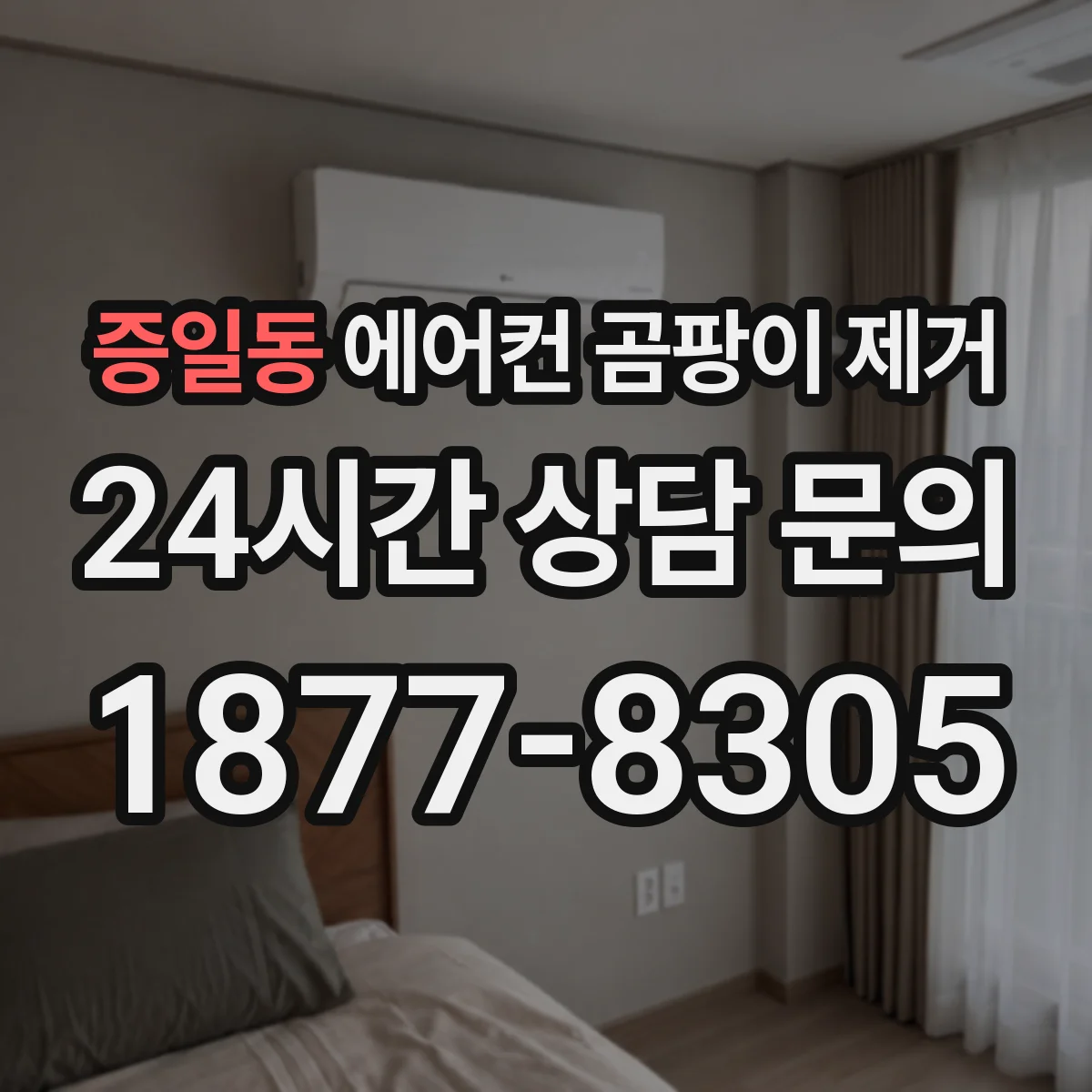 증일동 에어컨 곰팡이 제거