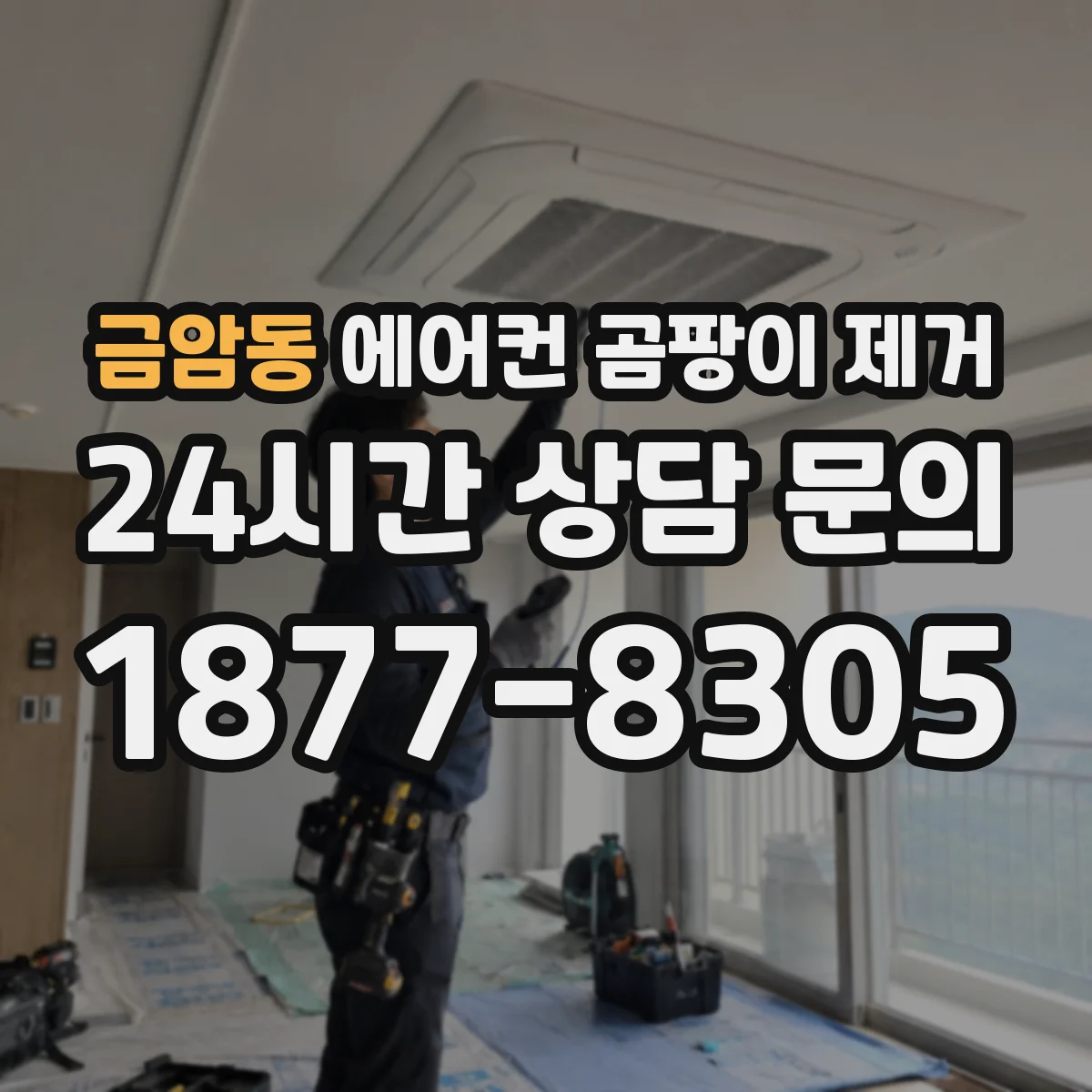 금암동 에어컨 곰팡이 제거