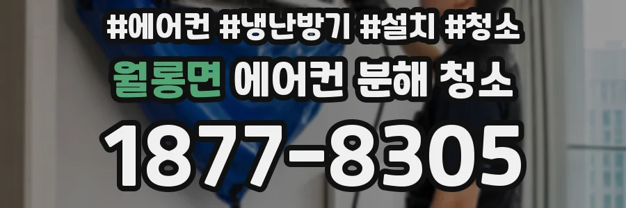 월롱면 에어컨 분해 청소