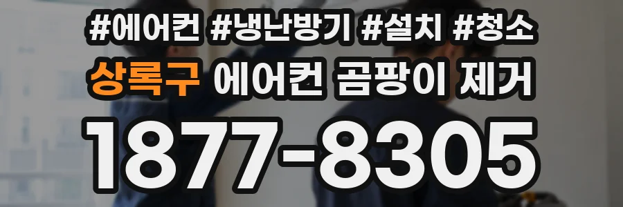 상록구 에어컨 곰팡이 제거