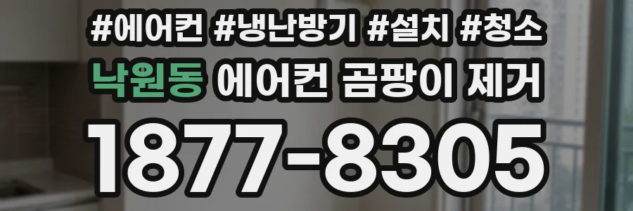 낙원동 에어컨 곰팡이 제거