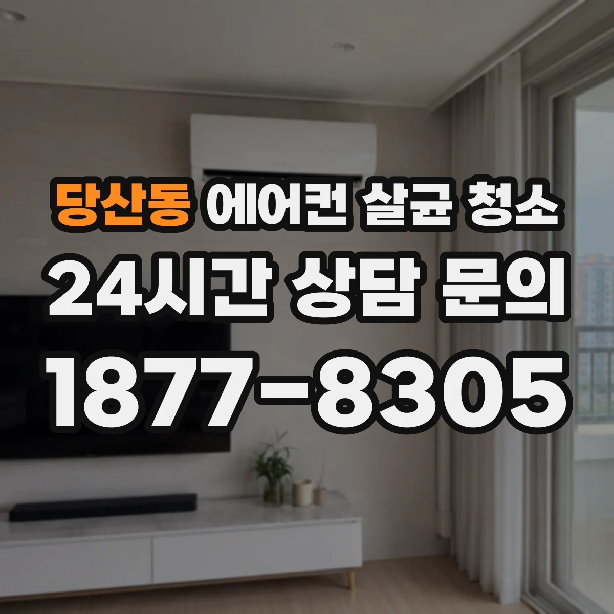 당산동 에어컨 살균 청소