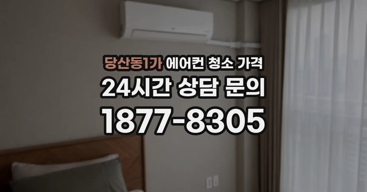 당산동1가 에어컨 청소 가격