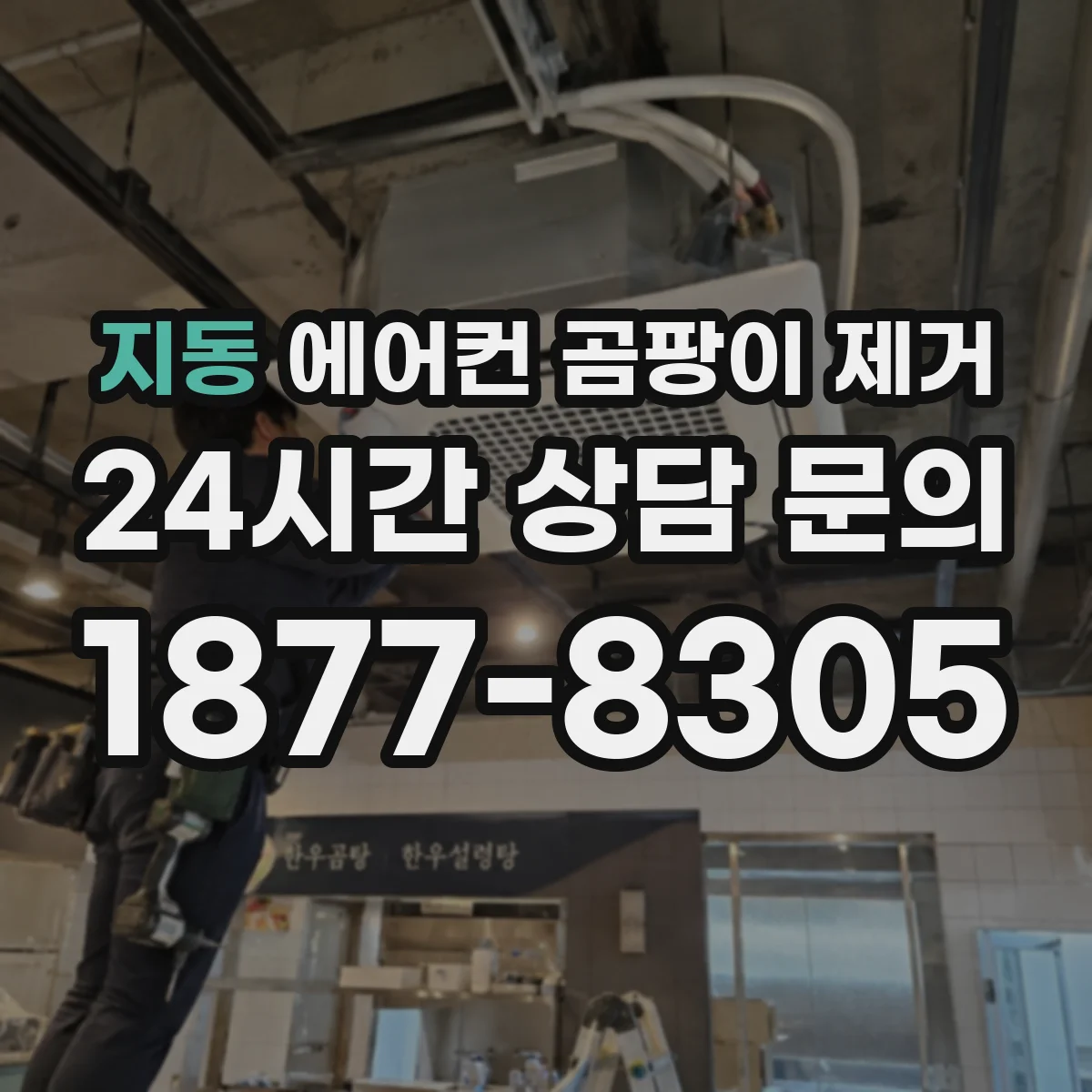 지동 에어컨 곰팡이 제거