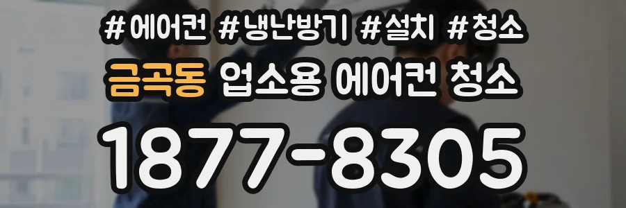 금곡동 업소용 에어컨 청소