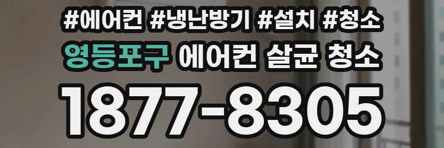 영등포구 에어컨 살균 청소
