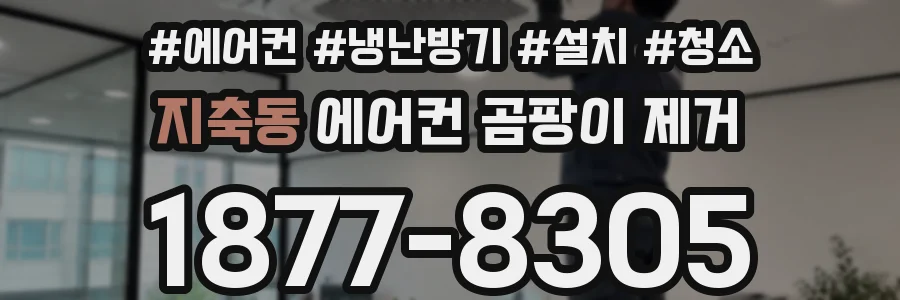 지축동 에어컨 곰팡이 제거