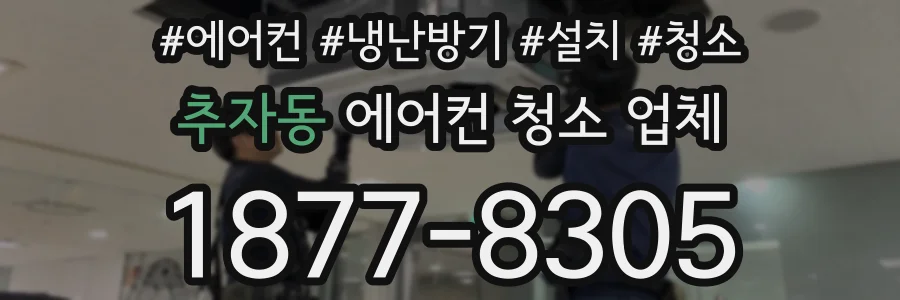 추자동 에어컨 청소 업체