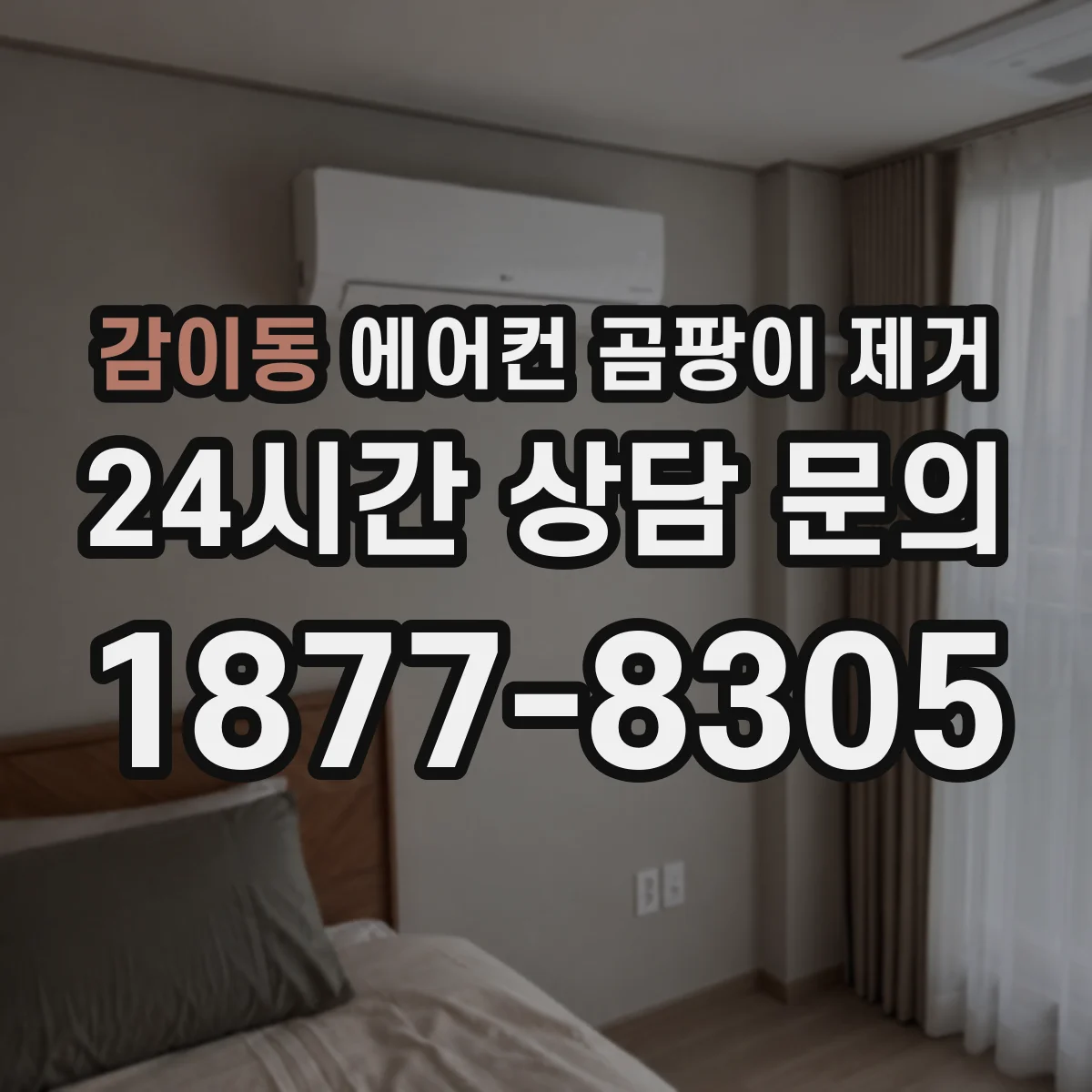 감이동 에어컨 곰팡이 제거