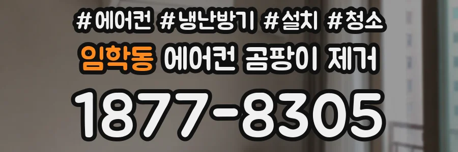 임학동 에어컨 곰팡이 제거