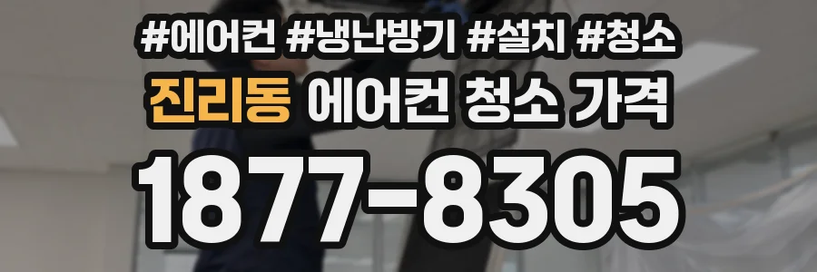 진리동 에어컨 청소 가격