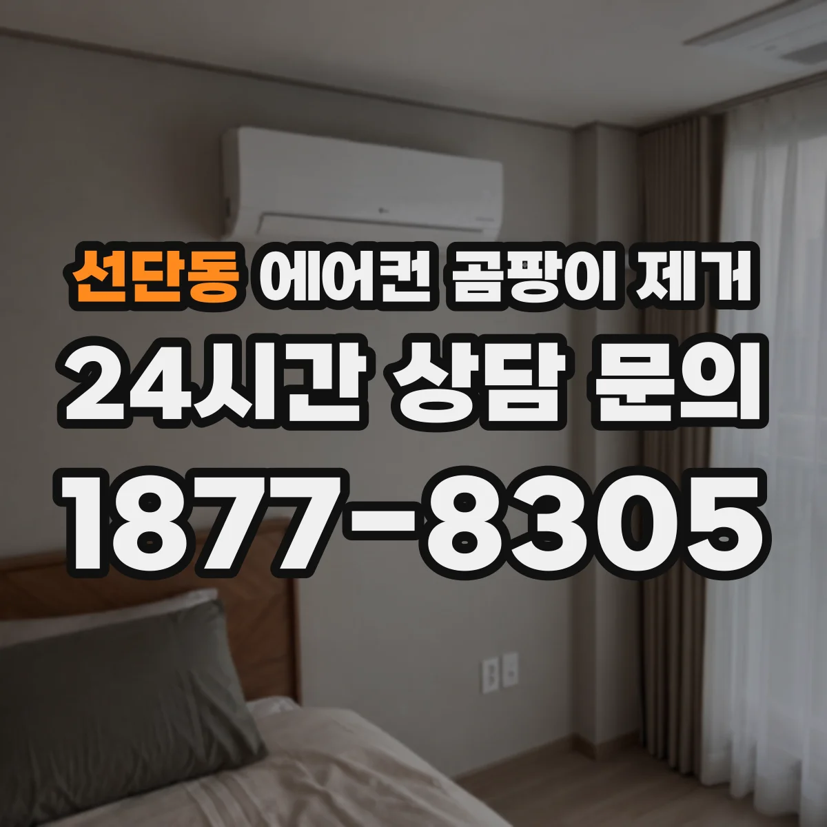 선단동 에어컨 곰팡이 제거