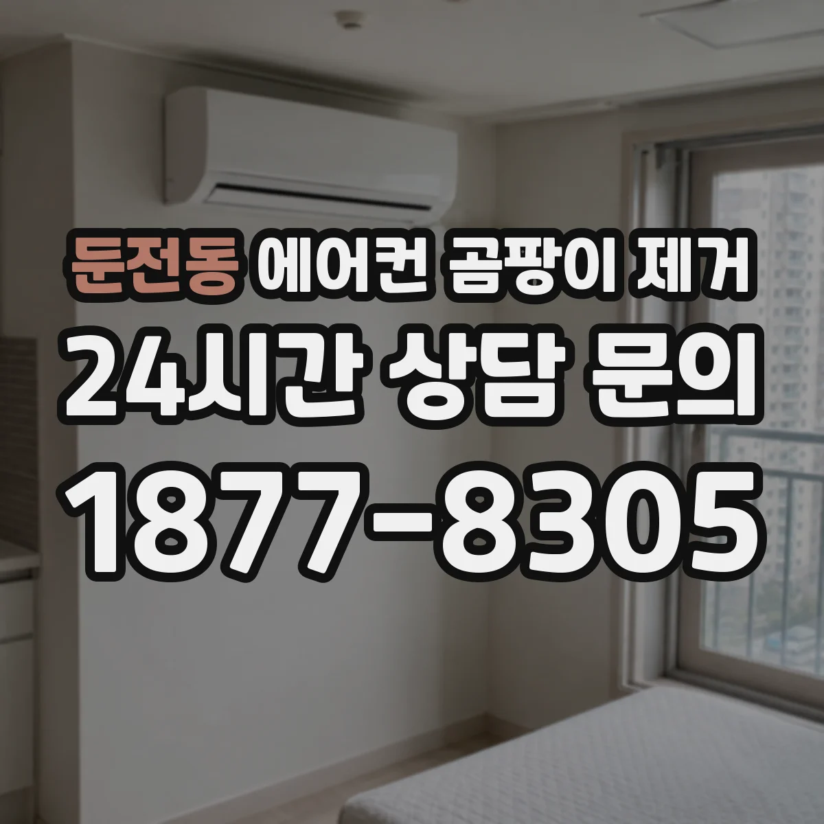둔전동 에어컨 곰팡이 제거