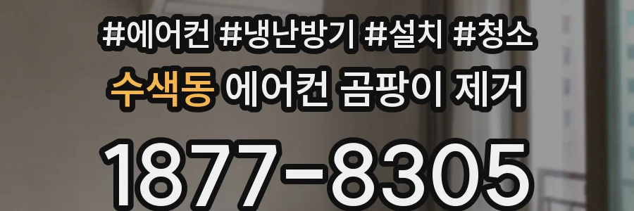 수색동 에어컨 곰팡이 제거