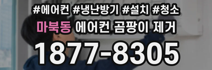 마북동 에어컨 곰팡이 제거