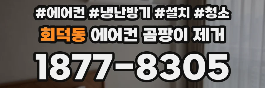 회덕동 에어컨 곰팡이 제거
