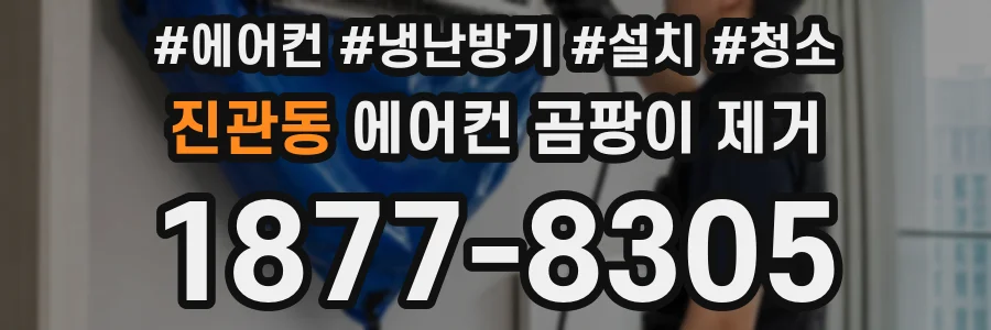 진관동 에어컨 곰팡이 제거