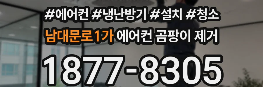 남대문로1가 에어컨 곰팡이 제거