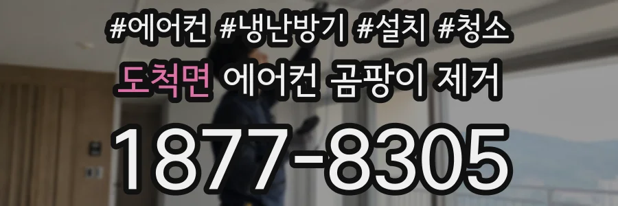 도척면 에어컨 곰팡이 제거