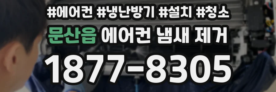 문산읍 에어컨 냄새 제거
