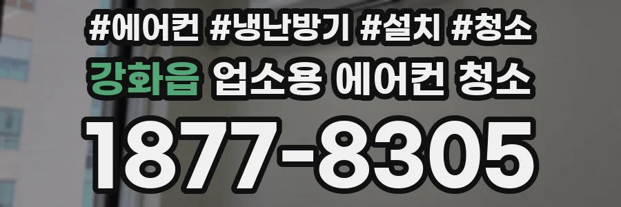 강화읍 업소용 에어컨 청소
