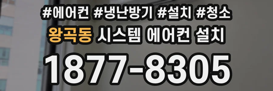 왕곡동 시스템 에어컨 설치